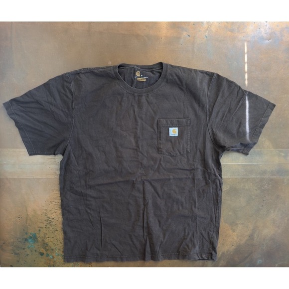 Carhartt Other - Carhartt Original Fit Pocket T-Shirt Men's XL Brown Workwear Heavyweight Tee